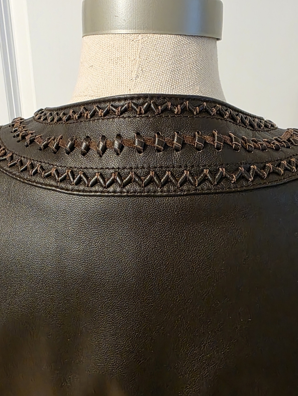 Balmain Leather Jacket Size Medium - Picture 9 of 16